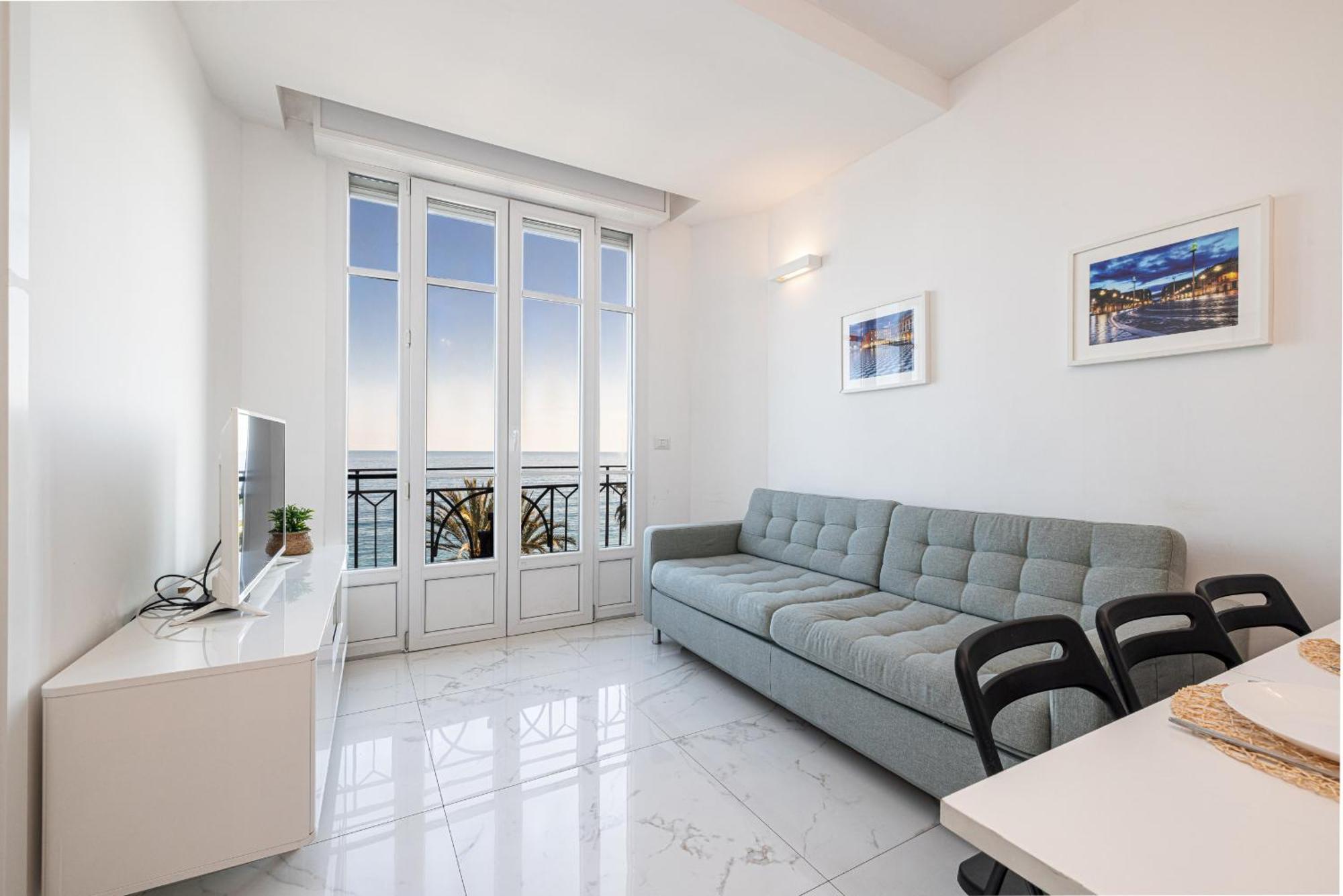 Sea View - 2 Bdr Promenade Des Anglais Nice Bagian luar foto