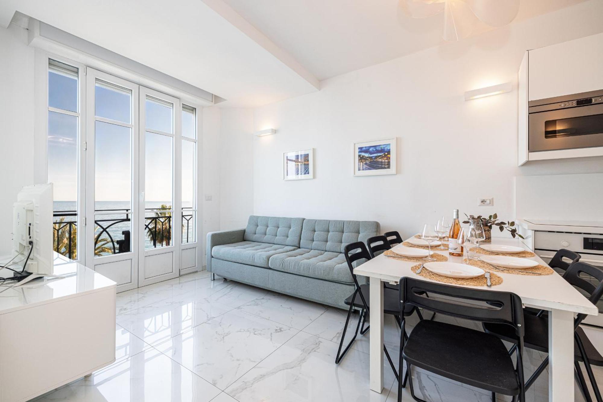Sea View - 2 Bdr Promenade Des Anglais Nice Bagian luar foto