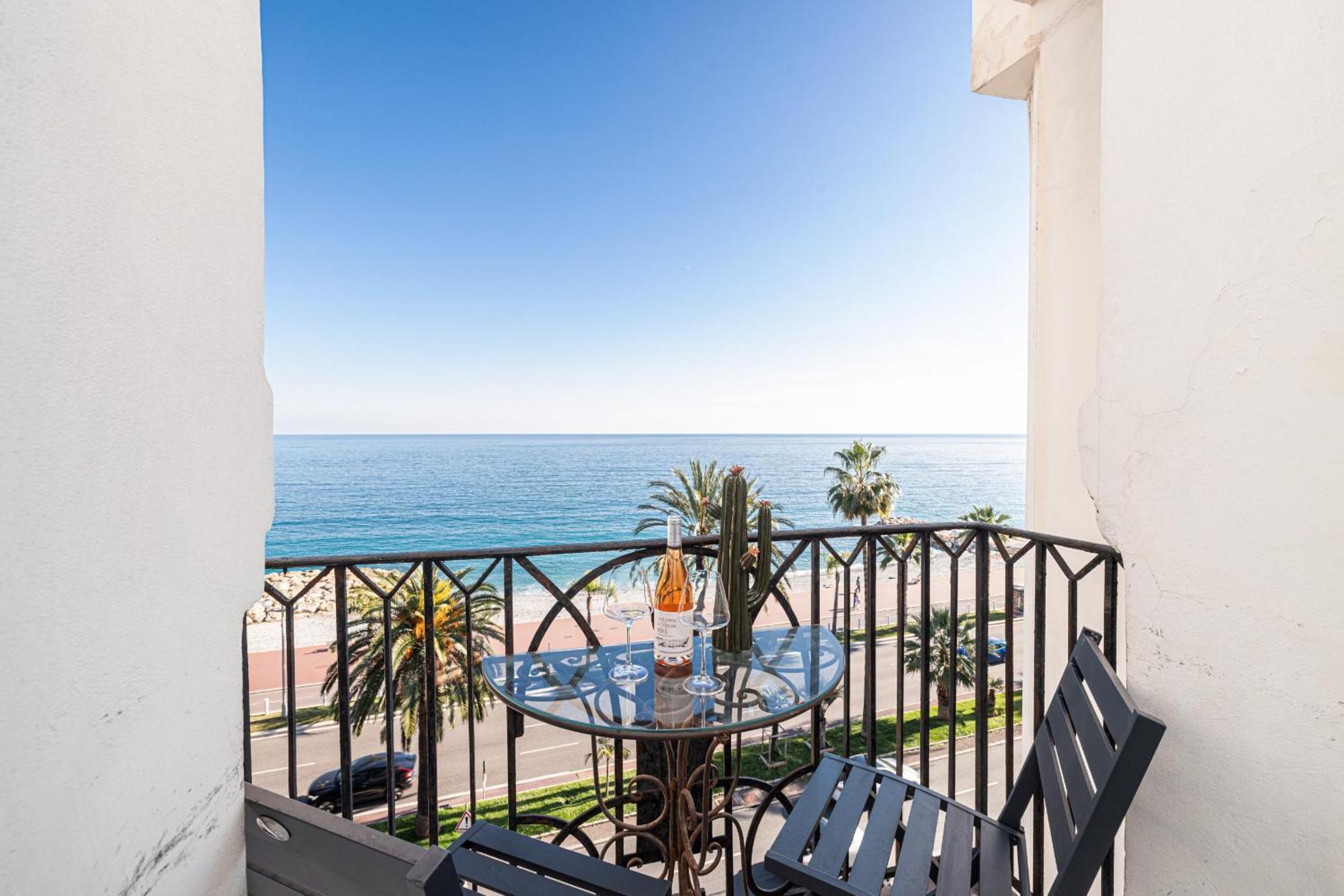 Sea View - 2 Bdr Promenade Des Anglais Nice Bagian luar foto
